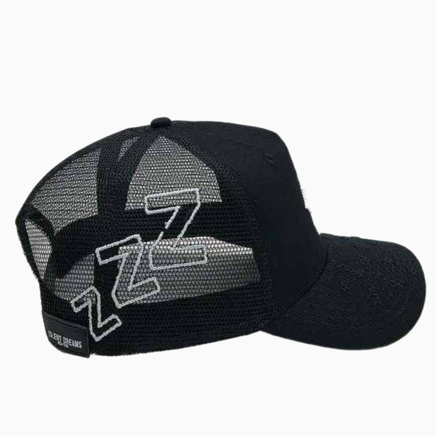 Silent Dreams Black Trucker Hat