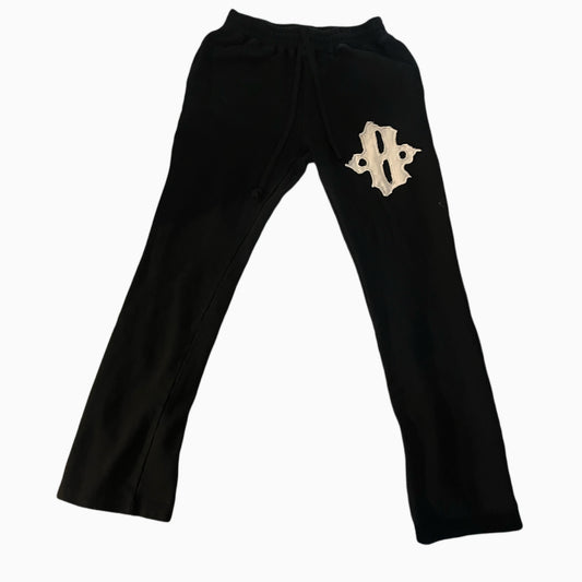 Silent Dreams Relaxed Black Sweat Pants